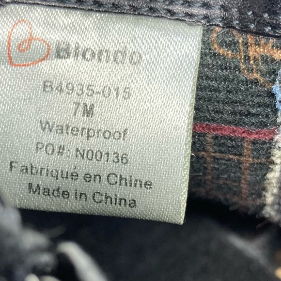 Blondo Boots Womens Villa Waterproof Black Suede Leather  Bootie 7 M Black Boots - Picture 14 of 14